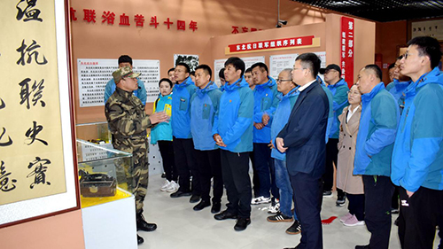 公司北景區(qū)運營黨支部“奮斗百年路 啟航新征程--學(xué)黨史、悟思想、辦實事、開新局”寒蔥嶺密營遺址愛國主義教育實地考察主題黨日活動